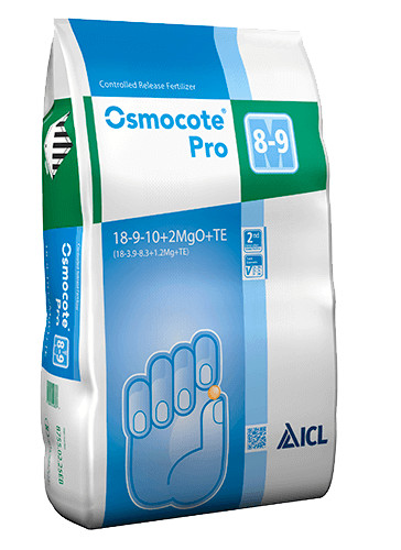 OSMOCOTE Pro 8-9M 18-9-10+2Mg 25kg