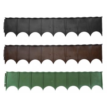 Műanyag ágyásszegély