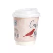 Cappuccino formájú mogyoróvaj madáreleség