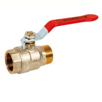 RBM Réz golyóscsap - karos 1"