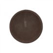 Terrakotta virágcserép alátét, sötétbarna, 9 cm átmérőjű