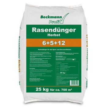 Beckmann őszi gyeptrágya 6-5-12 - 25 kg