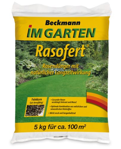 Beckmann Rasofert® hosszú hatású szerves-ásványi gyeptrágya 5 kg