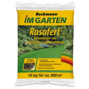   Beckmann Rasofert® hosszú hatású szerves-ásványi gyeptrágya 15 kg