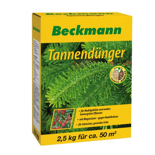 Beckmann szerves-ásványi növénytáp fenyőfélékhez és egyéb örökzöldekhez 2,5 kg