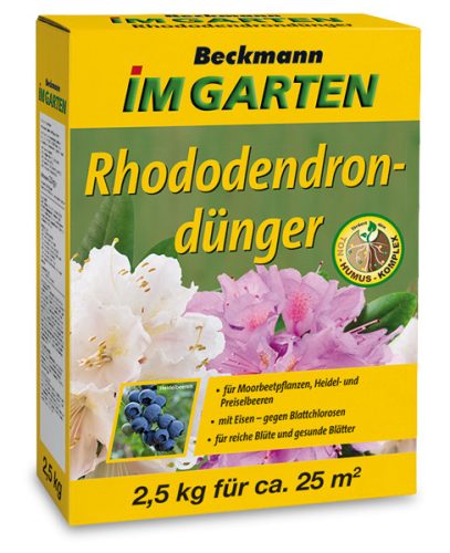 Beckmann szerves-ásványi növénytáp rododendronhoz, azáleához, hortenziához és áfonyához 2,5 kg