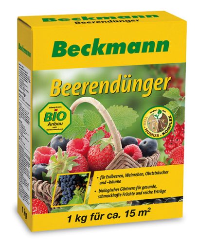 Beckmann szerves-ásványi növénytáp eperhez, szőlőhöz és gyümölcsökhöz 1 kg